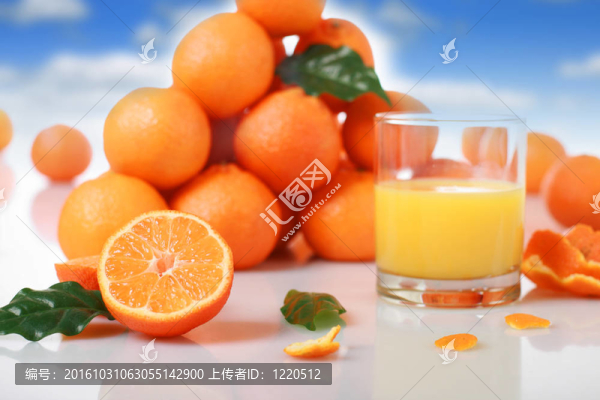 鮮橙汁。