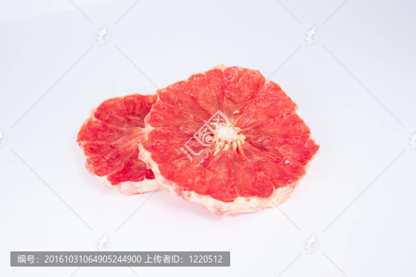 干的紅葡萄柚