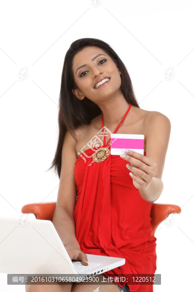 女孩網(wǎng)上購物卡