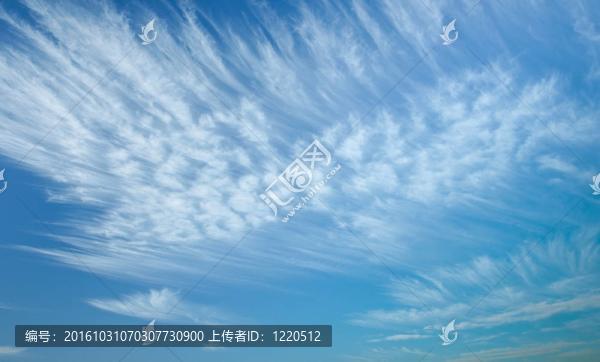 藍色的天空
