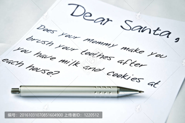 親愛(ài)的Santa的信