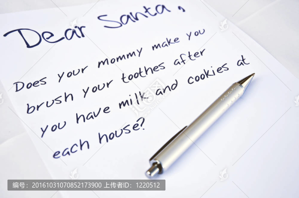 親愛的Santa的信