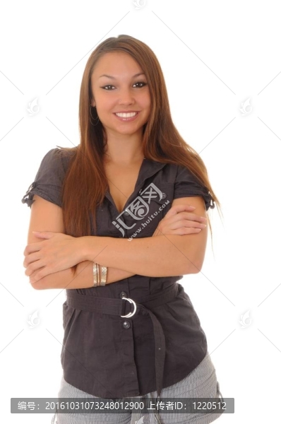 可愛的黑發(fā)女孩