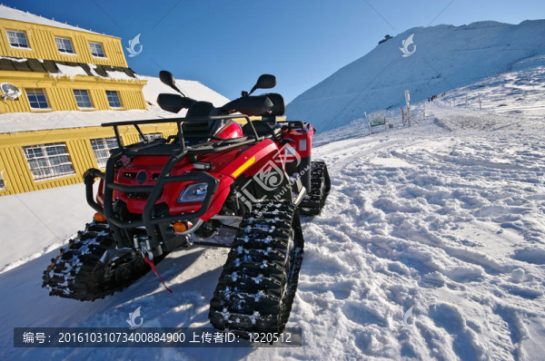 山上的雪車