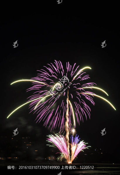 水上煙花