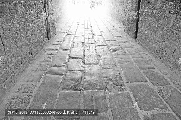 壽縣古城墻門洞過道