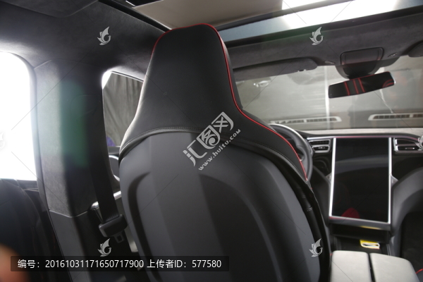 特斯拉坐墊后背