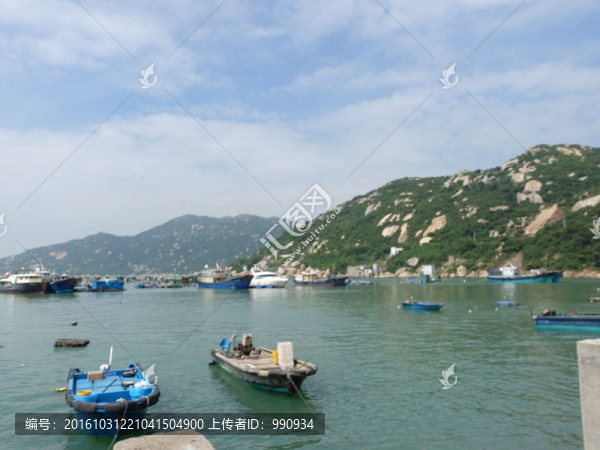 漁港,上川島,碼頭,漁船