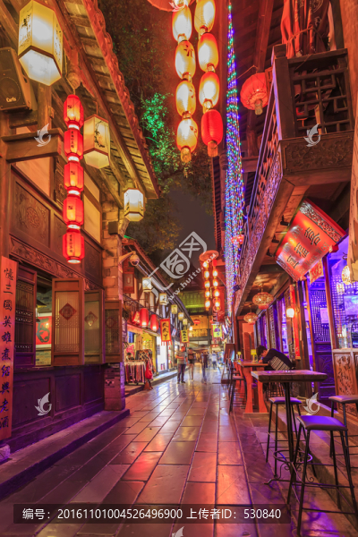 成都錦里夜景