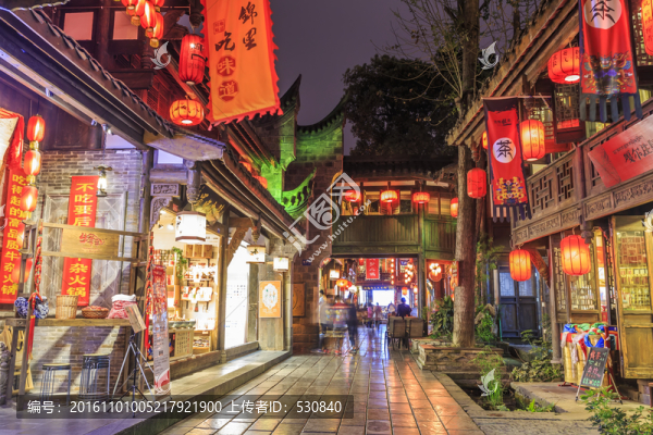 成都錦里夜景