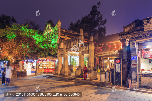 成都錦里夜景