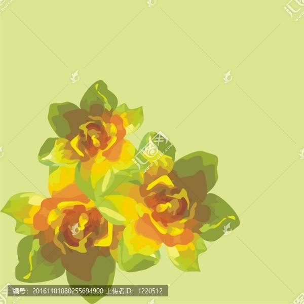 花的明信片