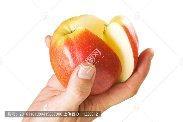手上的蘋果