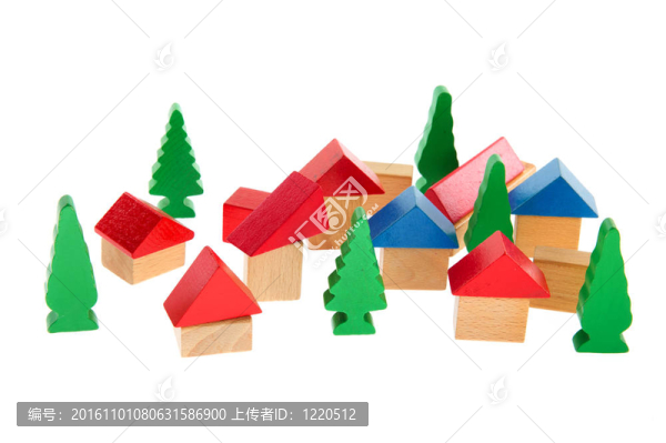 木制玩具村