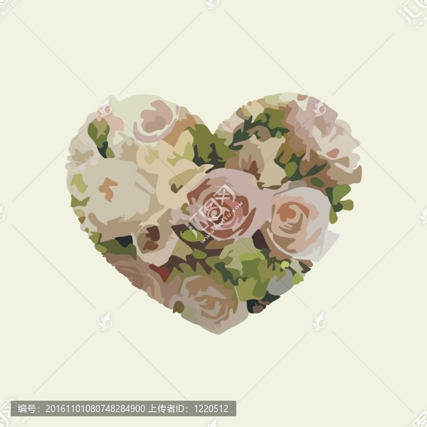 有花心的明信片