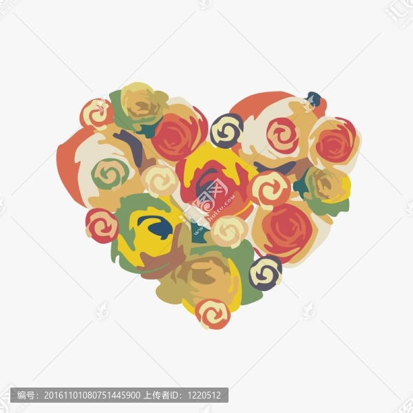 有花心的明信片