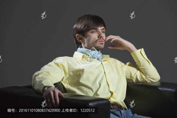 時尚男人的肖像