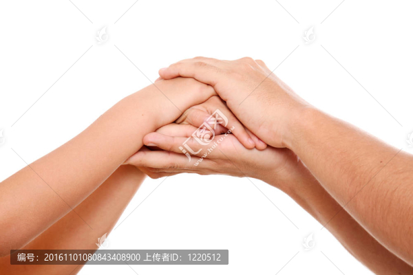 緊握的手