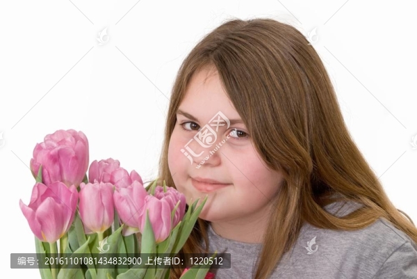 喜歡郁金香