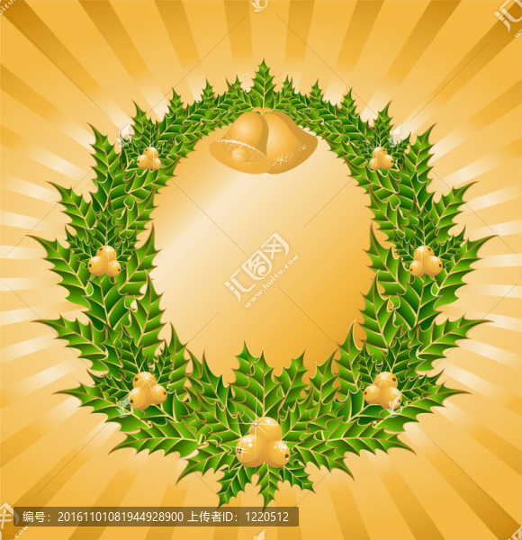 帶著金鈴鐺的花環(huán)
