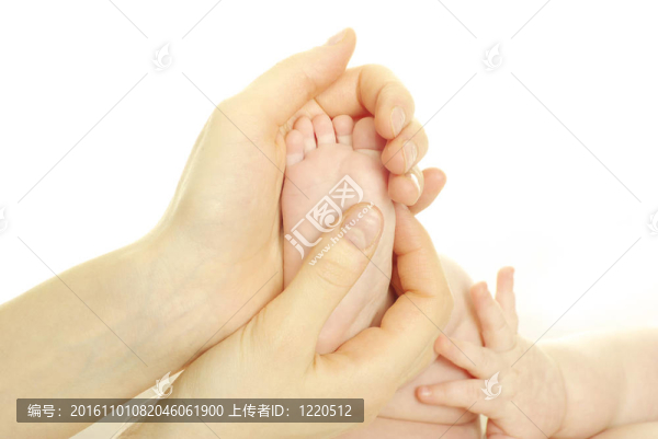 嬰兒的腳
