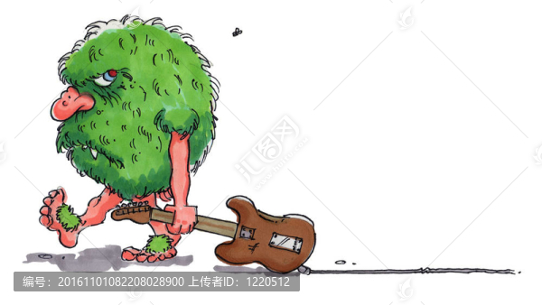 古老的巖石怪物