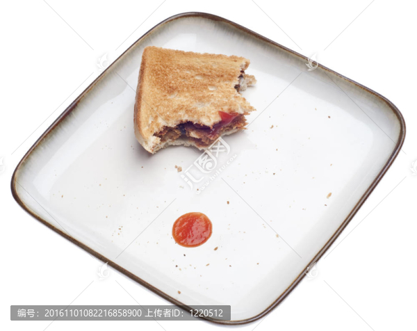 幾乎吃黑豆素食漢堡三明治吐司