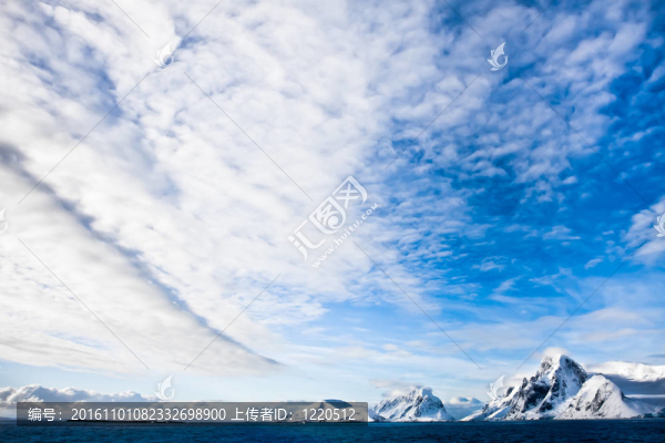 美麗的雪山