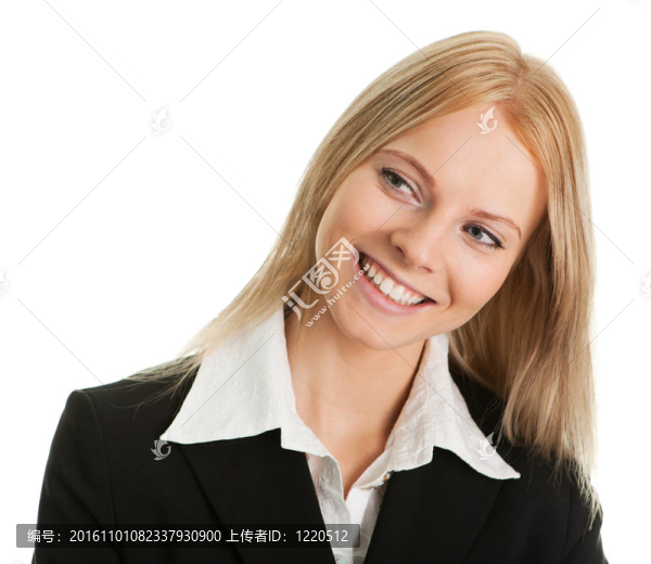 美麗的成功的女商人