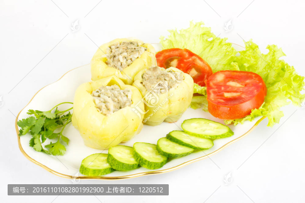 肉餡辣椒