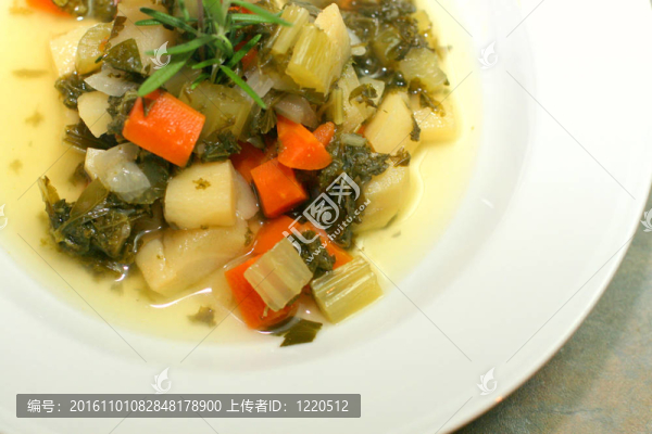 素菜湯
