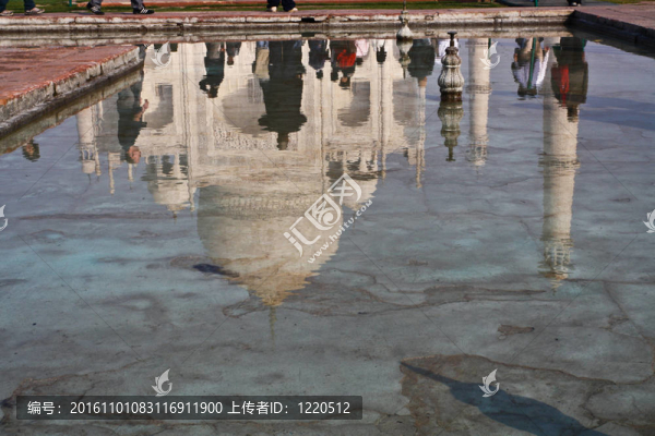 印度泰姬陵。