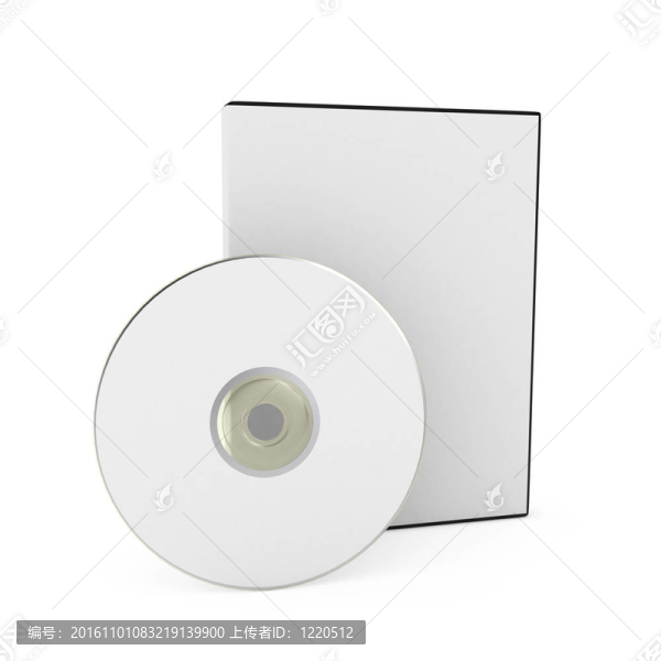 帶白色背景的CD,/,DVD光盤