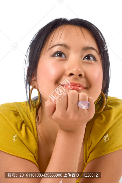 快樂的女孩