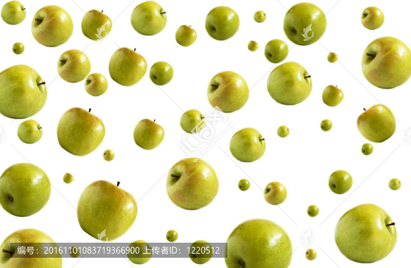 青蘋果的背景