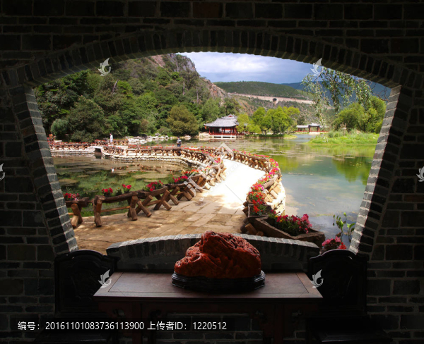 中國麗江風(fēng)景公園