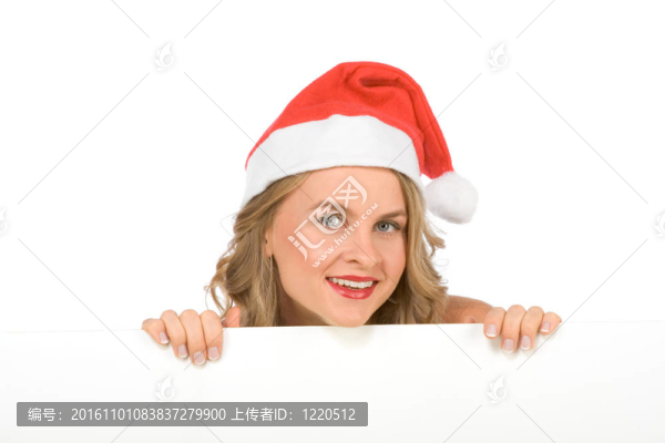 空白的跡象？圣誕老人夫人（復制空間）