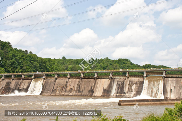 水電站壩河