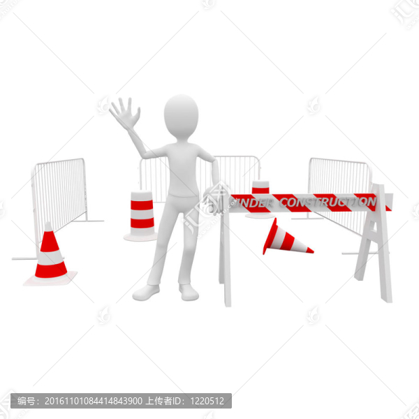 建筑工地3D人