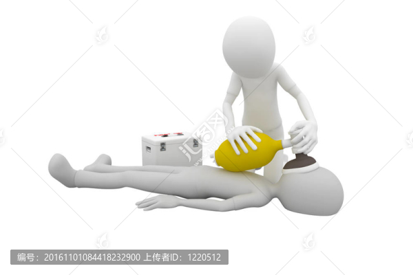 3D男子急救