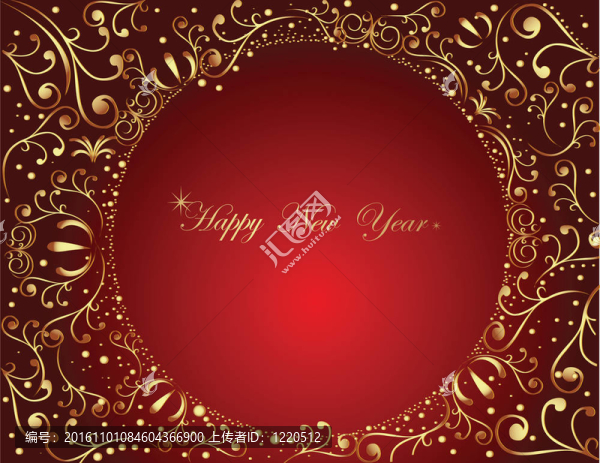 新年快樂背景
