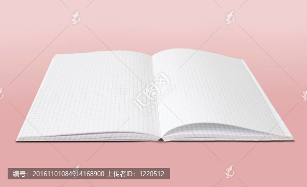 打開的書