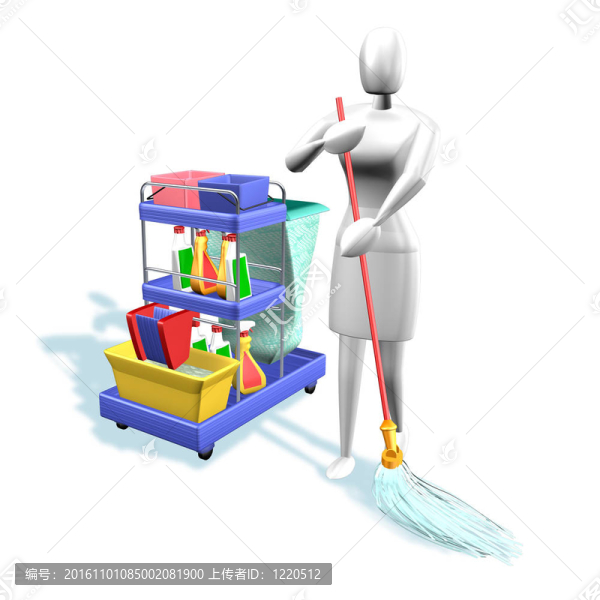 女人清洗