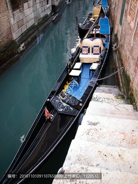 船在威尼斯；意大利