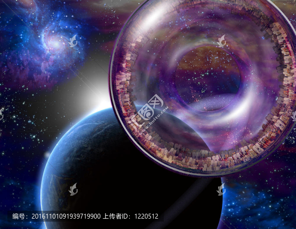 多代同堂的星際城市船