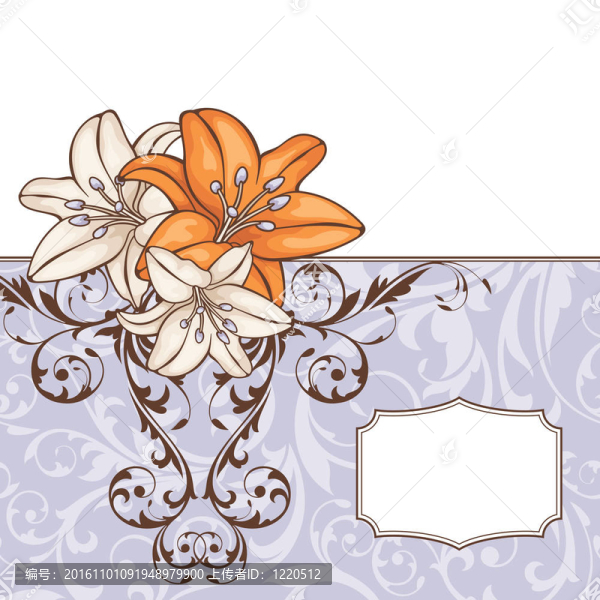 摘要花卡