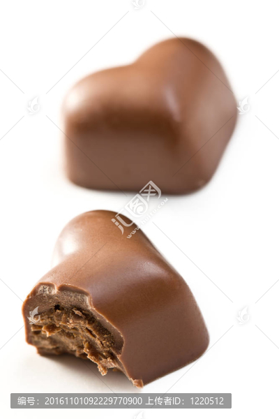 咬巧克力的心