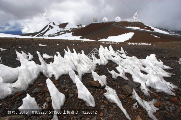 天文臺和雪