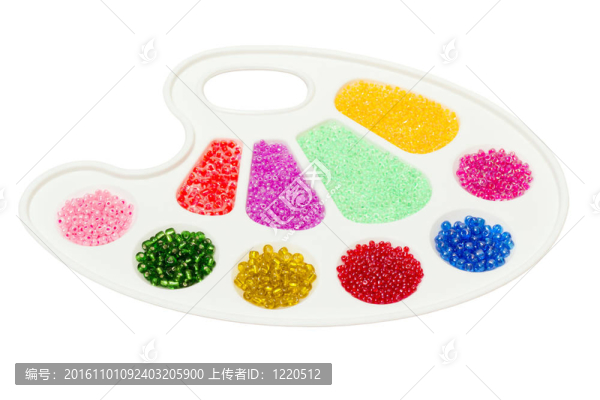 調(diào)色板的珠子