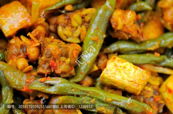 香辣豆菜